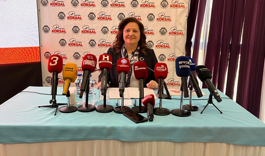 Afyonkarahisar Belediye Başkanı Burcu Köksal, görevdeki bir yılını değerlendirmek amacıyla