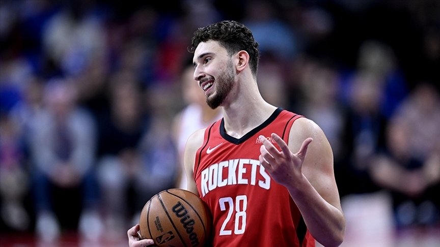 Amerikan Basketbol Ligi'nde (NBA) Houston Rockests, milli oyuncu Alperen Şengün'ün