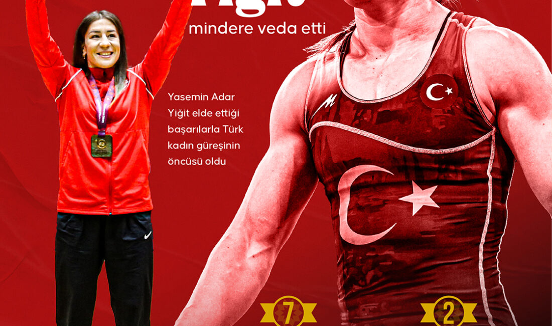 Yasemin Adar Yiğit elde ettiği başarılarla Türk kadın güreşinin öncüsü