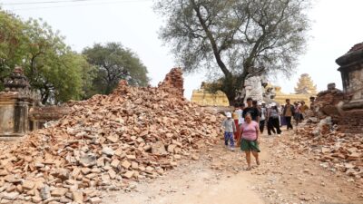 Myanmar'da geçtiğimiz hafta meydana gelen 7.7 ve 6.4 büyüklüğündeki depremlerde