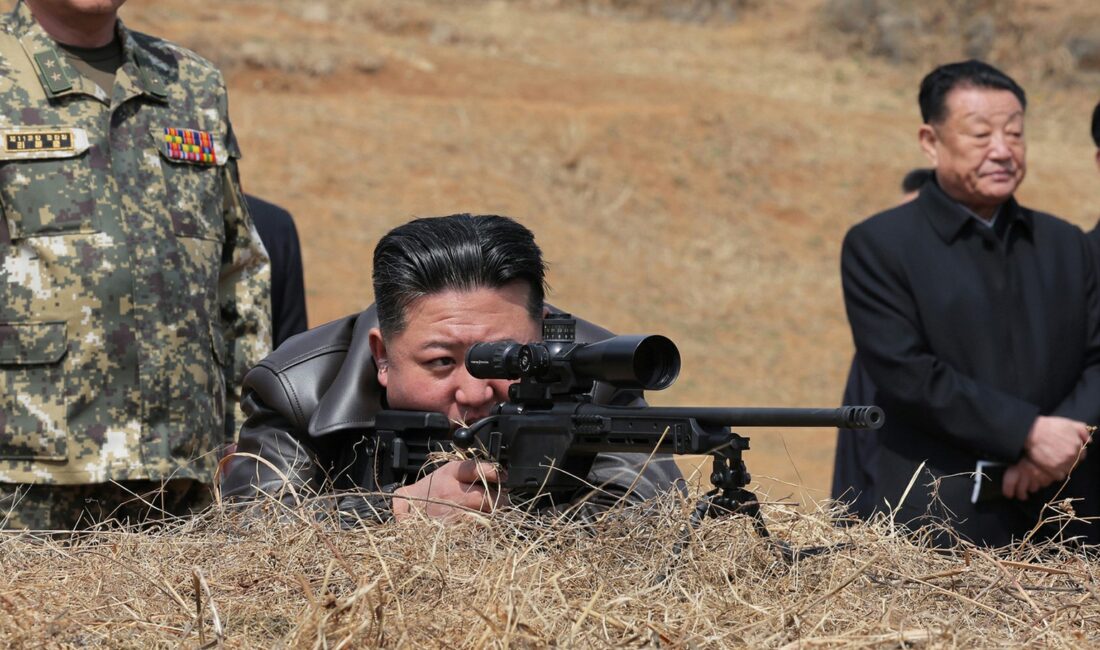 Kuzey Kore lideri Kim Jong-un, özel kuvvetler birliklerinin eğitim tatbikatını