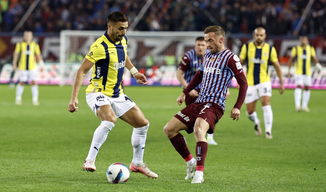 Trendyol Süper Lig’in 30. haftasında Fenerbahçe ile Trabzonspor, yarın oynayacakları
