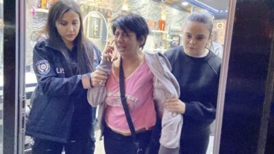 Aksaray’da aşırı alkollü olarak çıktığı sokakta esnafın dükkanına girerek rahatsızlık