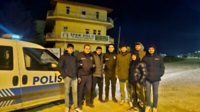 Afyonkarahisar’ın Bolvadin ilçesinde kavga ihbarına giden çarşı ve mahalle bekçileri,