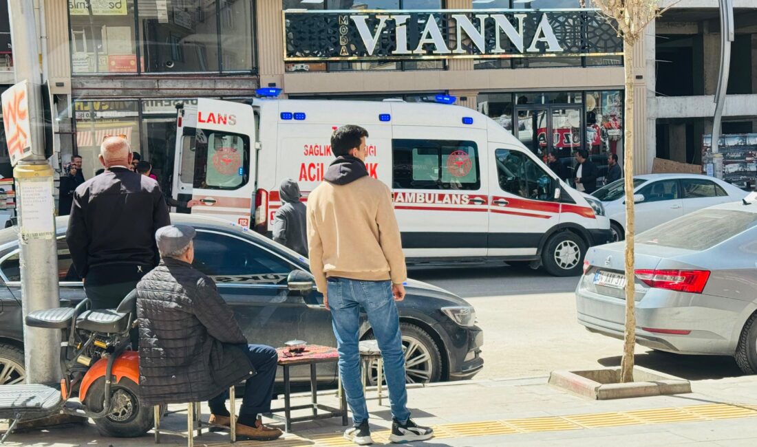 Van'ın İpekyolu ilçesinde bir giyim mağazasına düzenlenen silahlı saldırıda 1