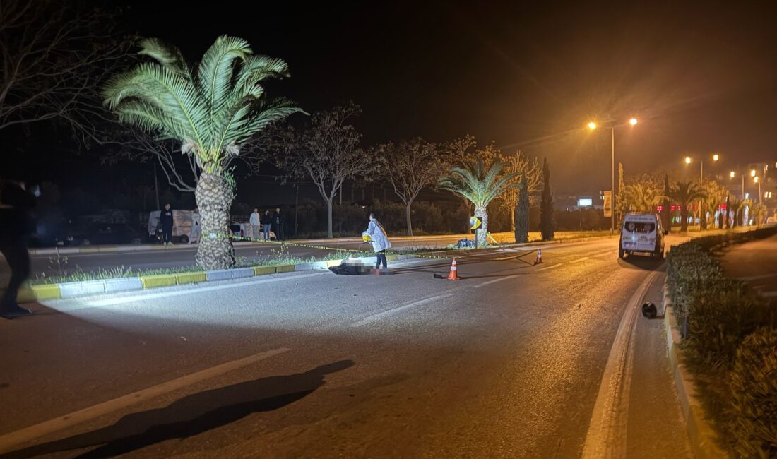  Balıkesir'in Erdek ilçesinde meydana gelen kaza, gece saat 00.30 sularında