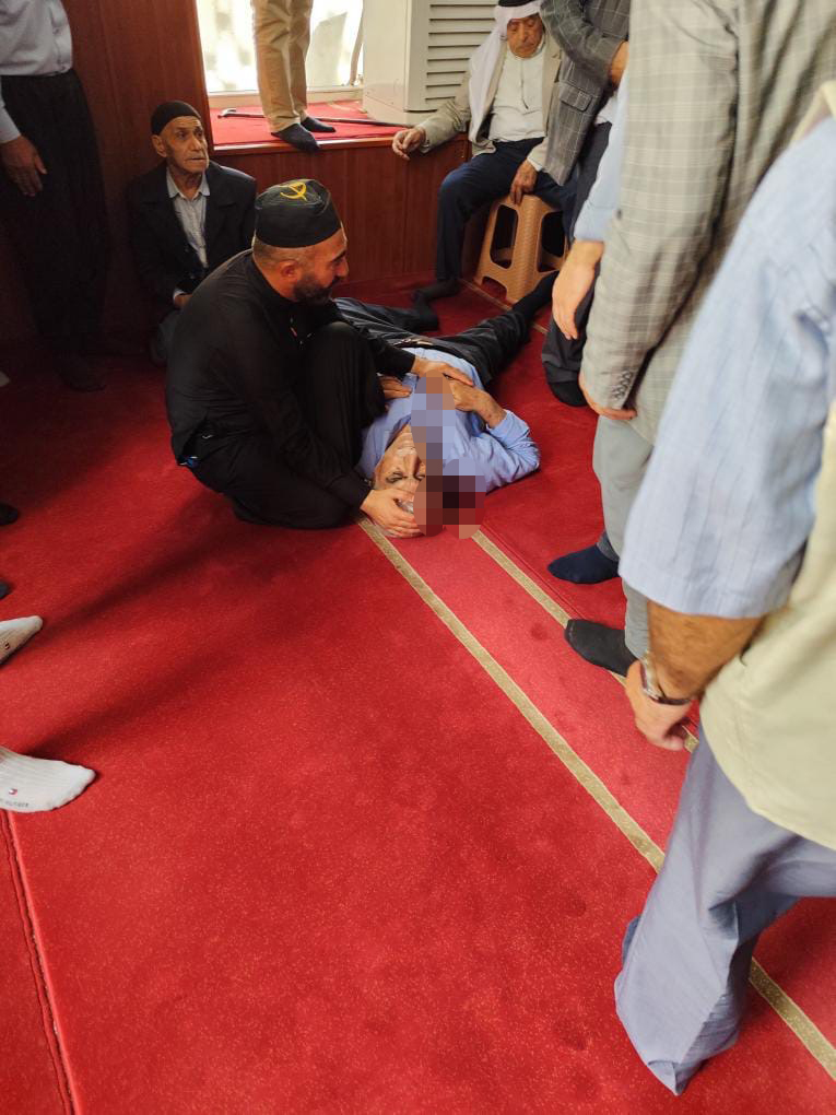 Mardin'in Kızıltepe ilçesinde camide namaz kıldığı sırada bıçaklı saldırıya uğrayan