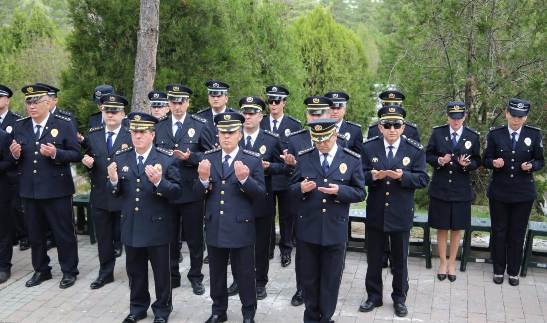Afyonkarahisar’da, Türk Polis Teşkilatı’nın 180. kuruluş yıl dönümü dolayısıyla anlamlı