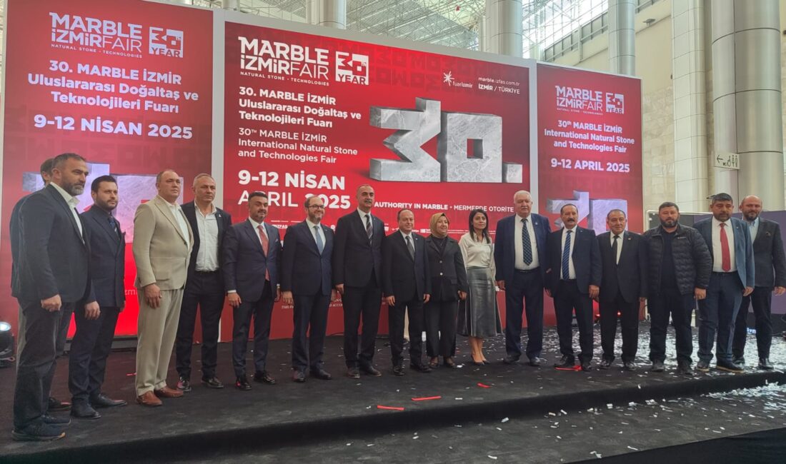 Dünyanın en büyük doğaltaş buluşmalarından biri olan MARBLE İZMİR Uluslararası