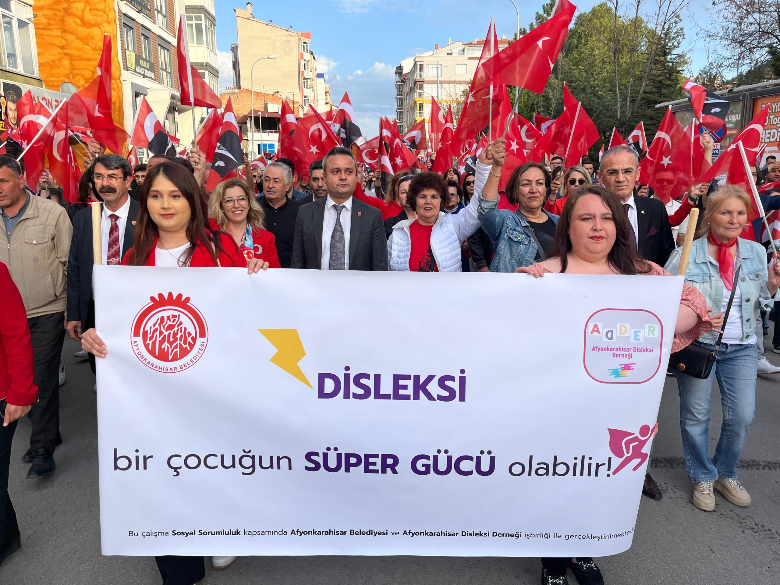 23 Nisan Ulusal Egemenlik ve Çocuk Bayramı, Afyonkarahisar’da büyük bir