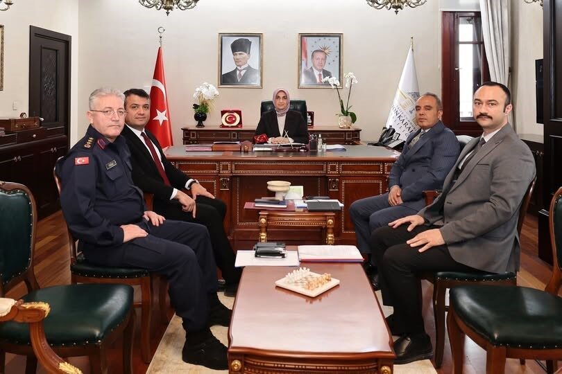 Afyonkarahisar Vali Doç. Dr. Kübra Güran Yiğitbaşı başkanlığında düzenlenen asayiş