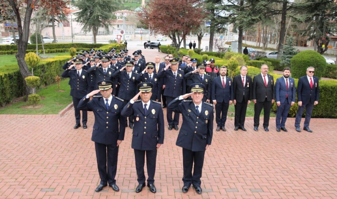 AFYONKARAHİSAR (AA) – Afyonkarahisar'da Türk Polis Teşkilatının 180. kuruluş yıl