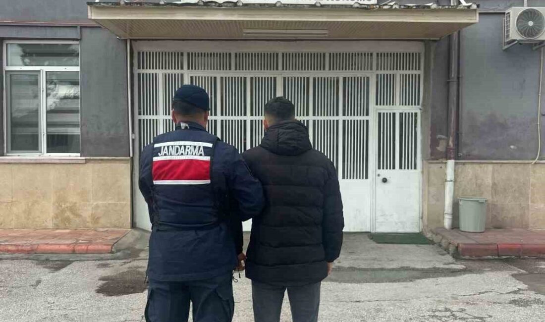 İl Jandarma Komutanlığı ekiplerinin yürüttüğü çalışmalar neticesinde, hakkında “Uyuşturucu veya