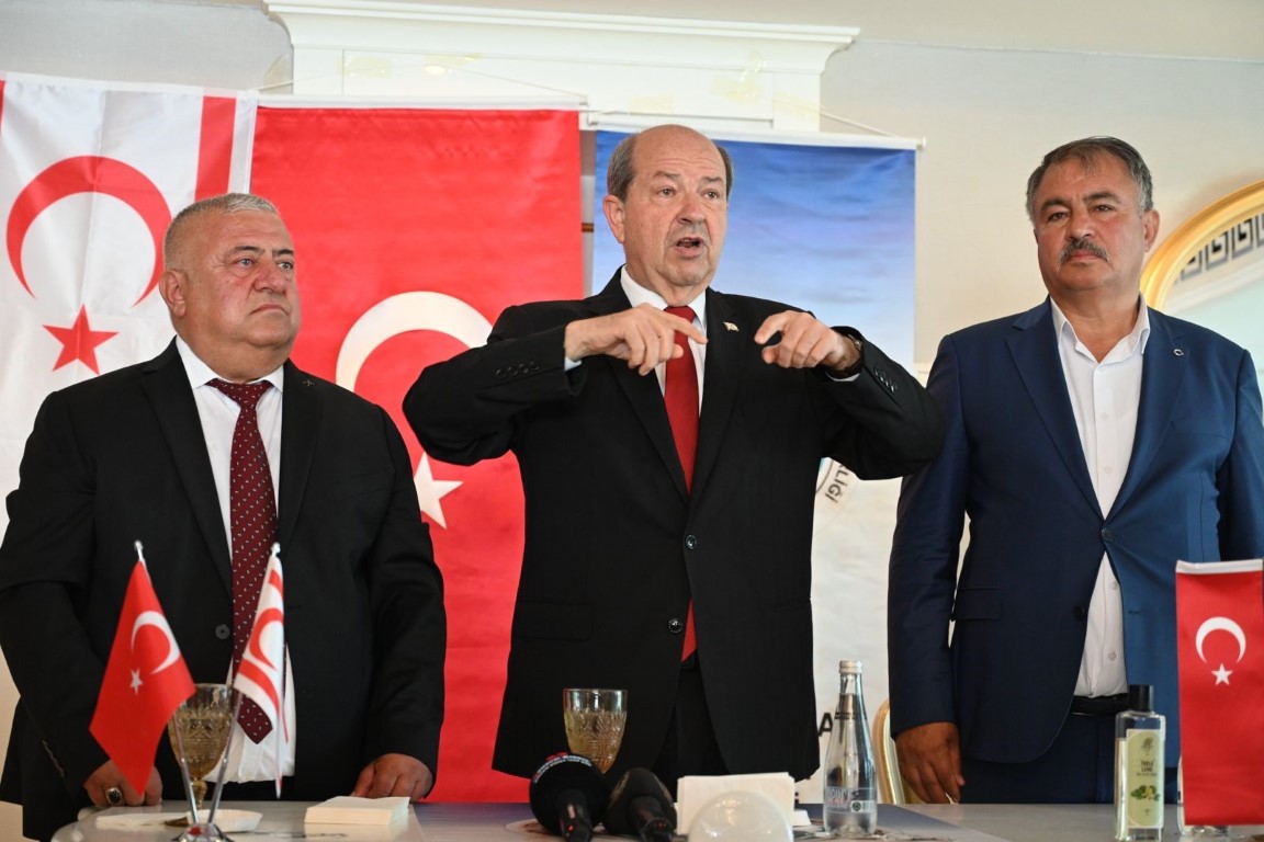 Kuzey Kıbrıs Türk Cumhuriyeti (KKTC) Cumhurbaşkanı Ersin Tatar, Denizli Esnaf