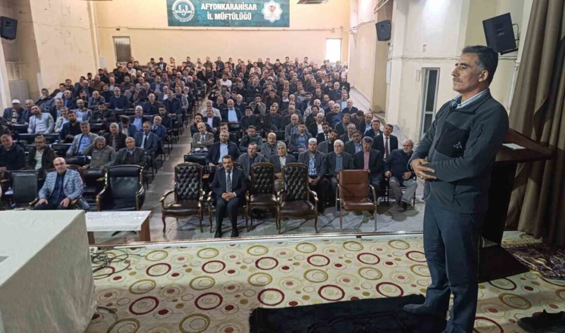 Afyonkarahisar İl Müftülüğü, din hizmetlerinde kaliteyi artırmak ve görevli personelin