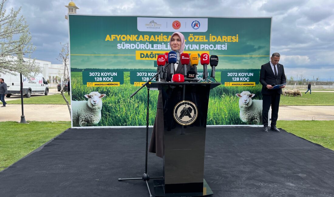 Afyonkarahisar İl Genel Meclisi tarafından başlatılan "Sürdürülebilir Koyun Projesi" kapsamında