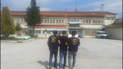 Eskişehir’de, hırsızlık suçundan 18 yıl hapis cezası ile aranan şahıs