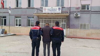 Afyonkarahisar’da hırsızlık suçundan 4 yıl 1 ay hapis cezasıyla aranan