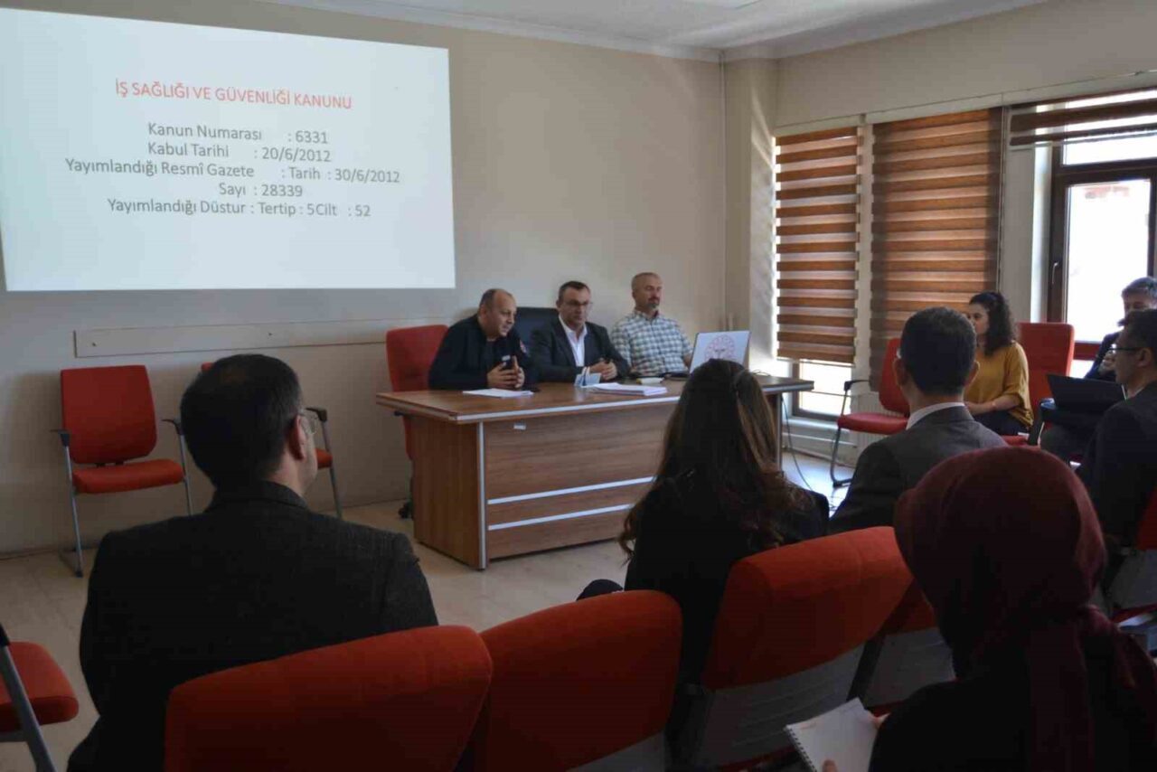Tüm kamu kurum ve kuruluşlarında zorunlu hale gelen İş Sağlığı