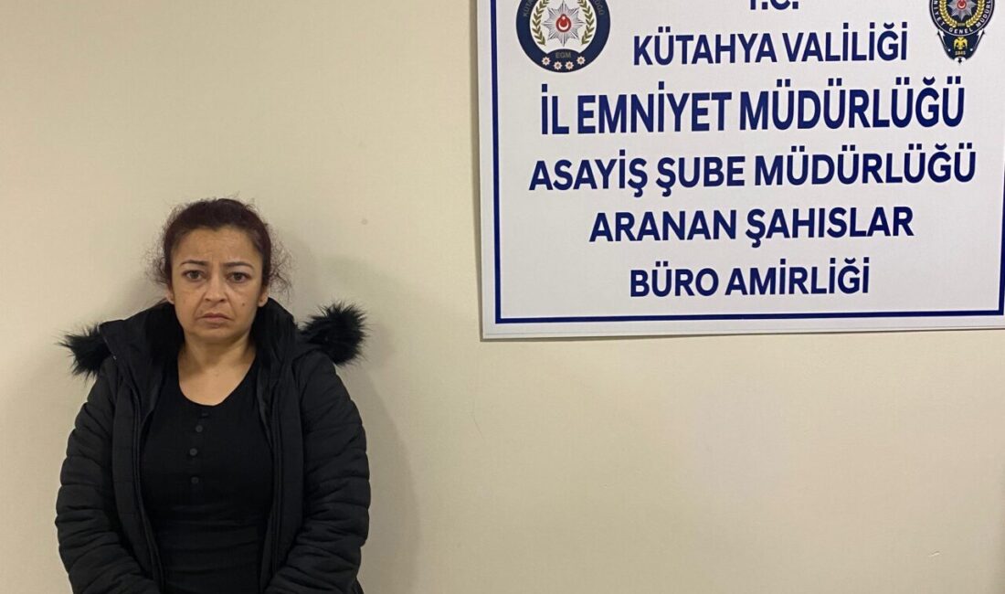 Kütahya'da 4 yıldır aranan ve hakkında dolandırıcılık suçlarından kesinleşmiş 62
