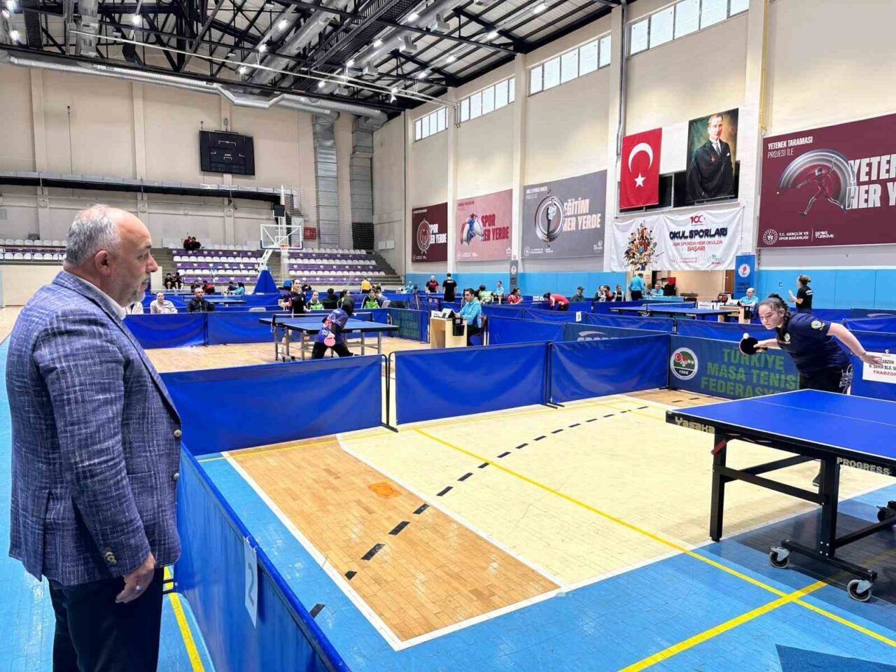 2. Lig Üçüncü Etap ve Play-Off Masa Tenisi Müsabakaları Afyonkarahisar’da