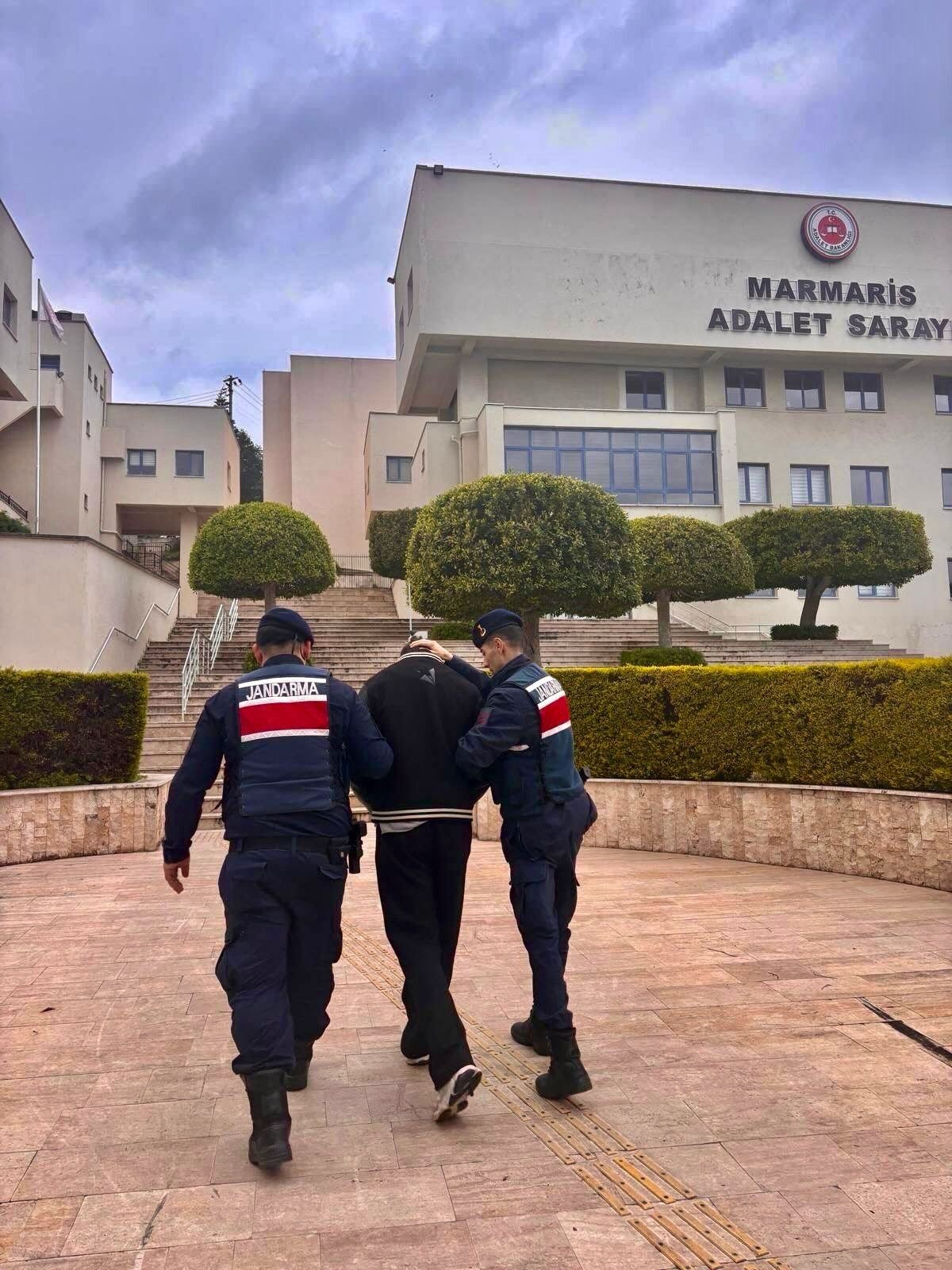 Muğla’nın Marmaris ilçesinde, 12 yıl 9 ay 22 gün kesinleşmiş