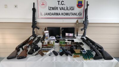 İzmir'in Bayındır ve Torbalı ilçelerinde silahlı organize suç örgütüne yönelik