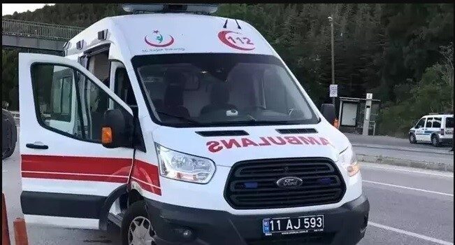 Bilecik’te seyir halinde kontrolden çıkan motosiklet devrilirken, sürücüsü yaralandı.