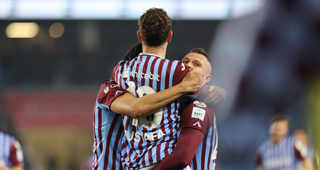 Trendyol Süper Lig’in 31. haftasında Trabzonspor evinde karşılaştığı Çaykur Rizespor’u