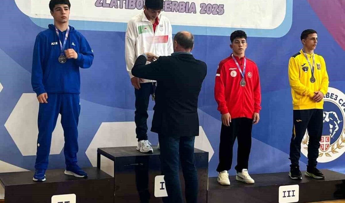 Sırbistan’da düzenlenen Okul Sporları Dünya Şampiyonasında Afyonkarahisar Spor Lisesi öğrencisi