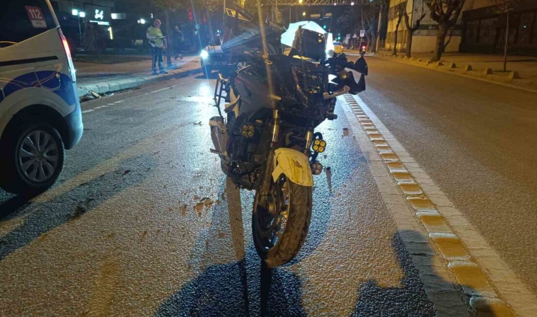 Eskişehir’de bir taksi ile çarpışan ve 1.10 promil alkollü olduğu