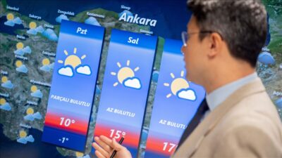 Yurt genelinde hava sıcaklıkları bugün itibarıyla batı kesimlerden başlayarak artacak