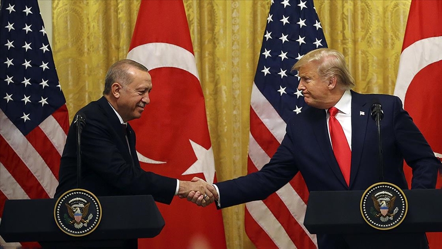 ABD Başkanı Trump, Cumhurbaşkanı Erdoğan'la çok iyi ilişkileri olduğunu vurgulayarak