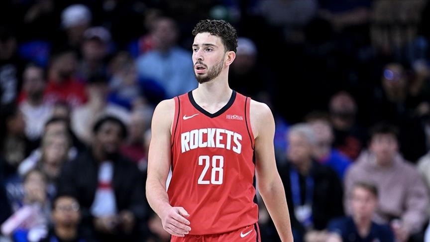 Amerikan Basketbol Ligi'nde (NBA) milli oyuncu Alperen Şengün'ün 31 sayı