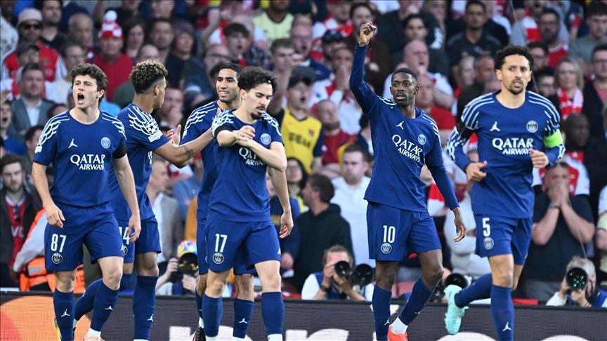 UEFA Şampiyonlar Ligi yarı final ilk maçında Fransız temsilcisi Paris