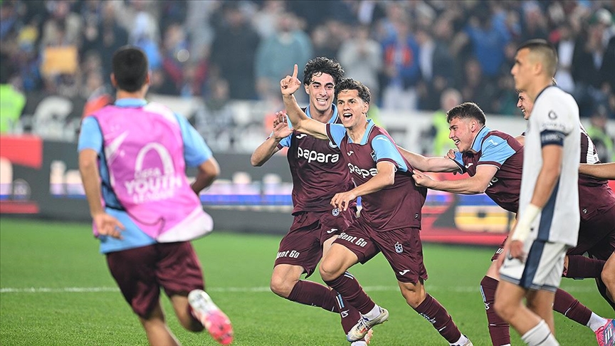 UEFA Gençlik Ligi çeyrek finalinde Trabzonspor, konuk ettiği İtalya temsilcisi
