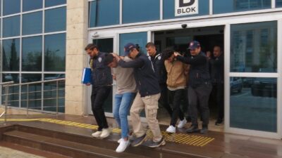 Uşak merkezli 3 ilde düzenlenen yasa dışı bahis operasyonunda yakalanan