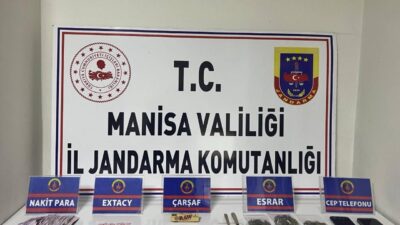 Manisa'nın Salihli ilçesinde uyuşturucuyla yakalanan şüpheli gözaltına alındı.