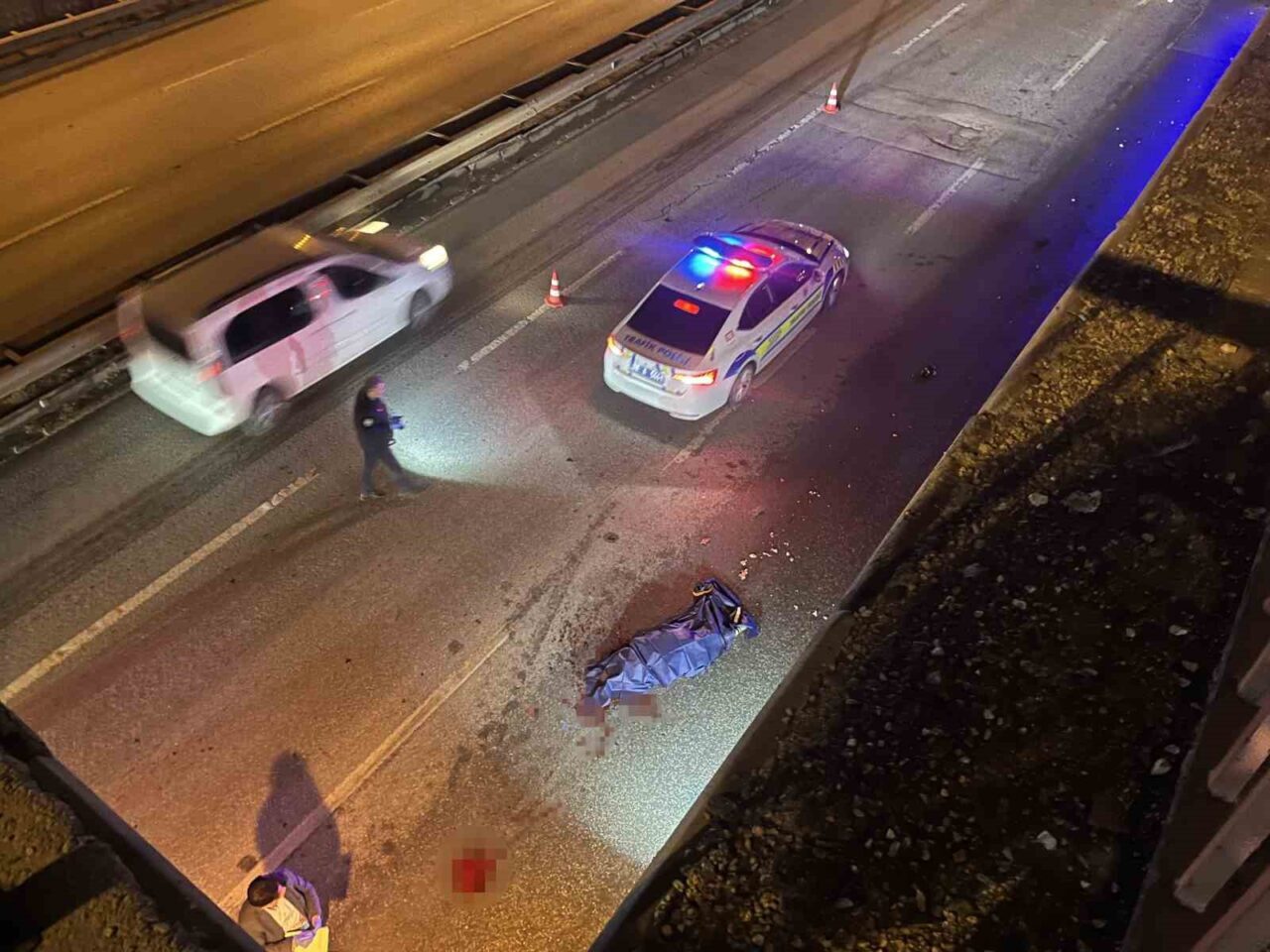 Eskişehir’de üst yoldan İsmail Gaspıralı Alt Geçidi’ne düşen kadına iddiaya