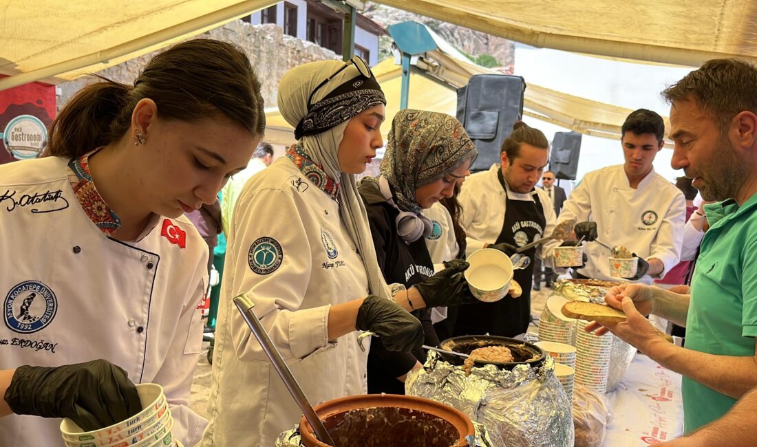 Afyonkarahisar’da, Türk Mutfağı Haftası kapsamında anlamlı bir etkinliğe imza atıldı.
