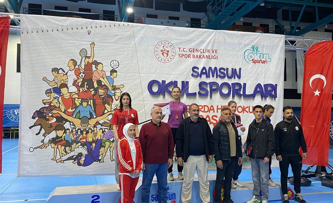 11-13 Mayıs 2025 tarihleri arasında Samsun’da düzenlenen Okul Sporları Türkiye