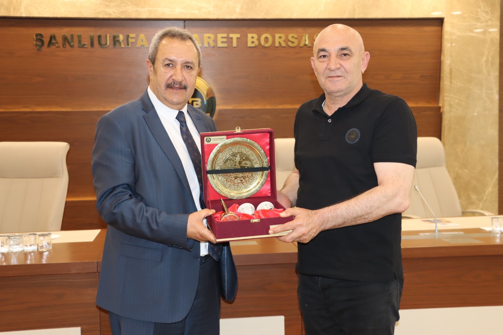 Gaziantep’teki Orta Doğu Gıda Fuarı’na katılan Afyonkarahisar Ticaret Borsası Başkanı