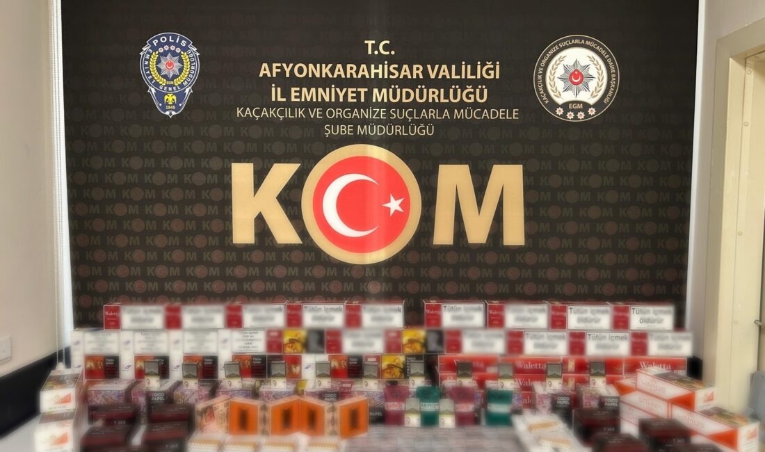 Afyonkarahisar İl Emniyet Müdürlüğü ekipleri merkez, Bolvadin ilçesi ve Işıklar
