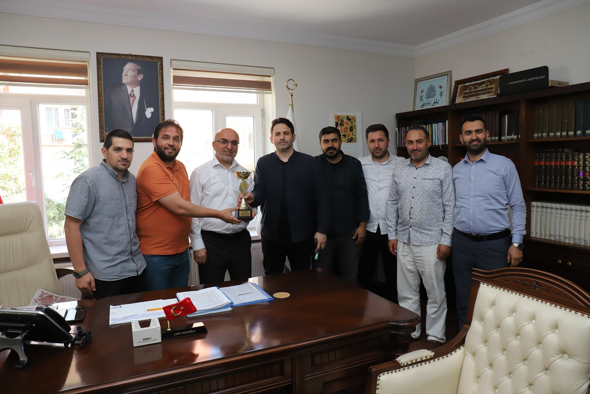 
Afyonkarahisar İl Müftülüğü tarafından kurum içi dayanışmayı artırmak, tanışma ve