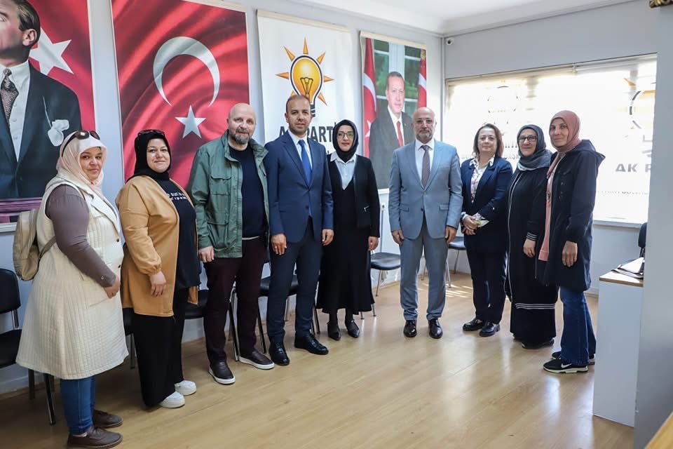 Afyonkarahisar’a gelen AK Parti Genel Merkezi’nde görevli İl Koordinatörü ve