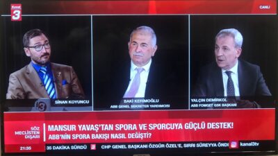 Sinan Koyuncu’nun hazırlayıp sunduğu “Söz Meclisten Dışarı” programının bu haftaki