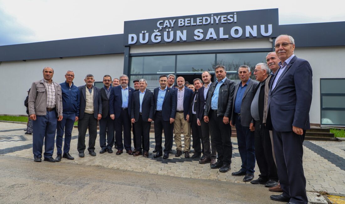 Hafta sonu bir dizi ziyaret kapsamında Afyonkarahisar’ın Çay ve İhsaniye