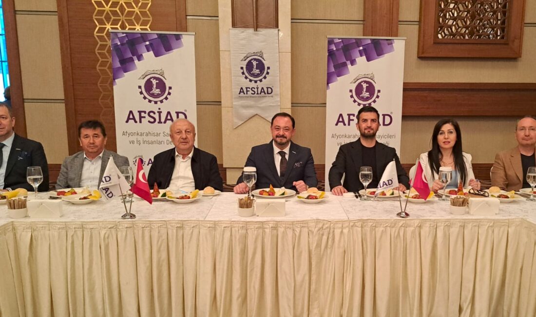 Afyonkarahisar Sanayicileri ve İş İnsanları Derneği (AFSİAD), iş insanlarının ajandasında