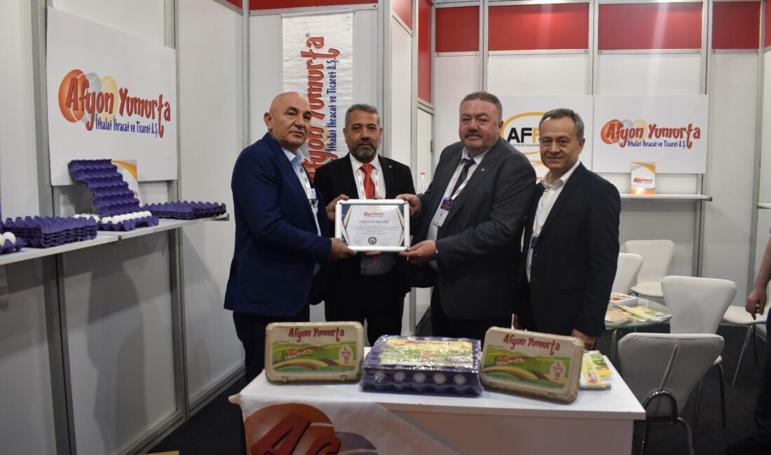 Afyonkarahisar Ticaret Borsası, Gaziantep'te düzenlenen Ortadoğu Gıda ve Gıda Teknolojileri