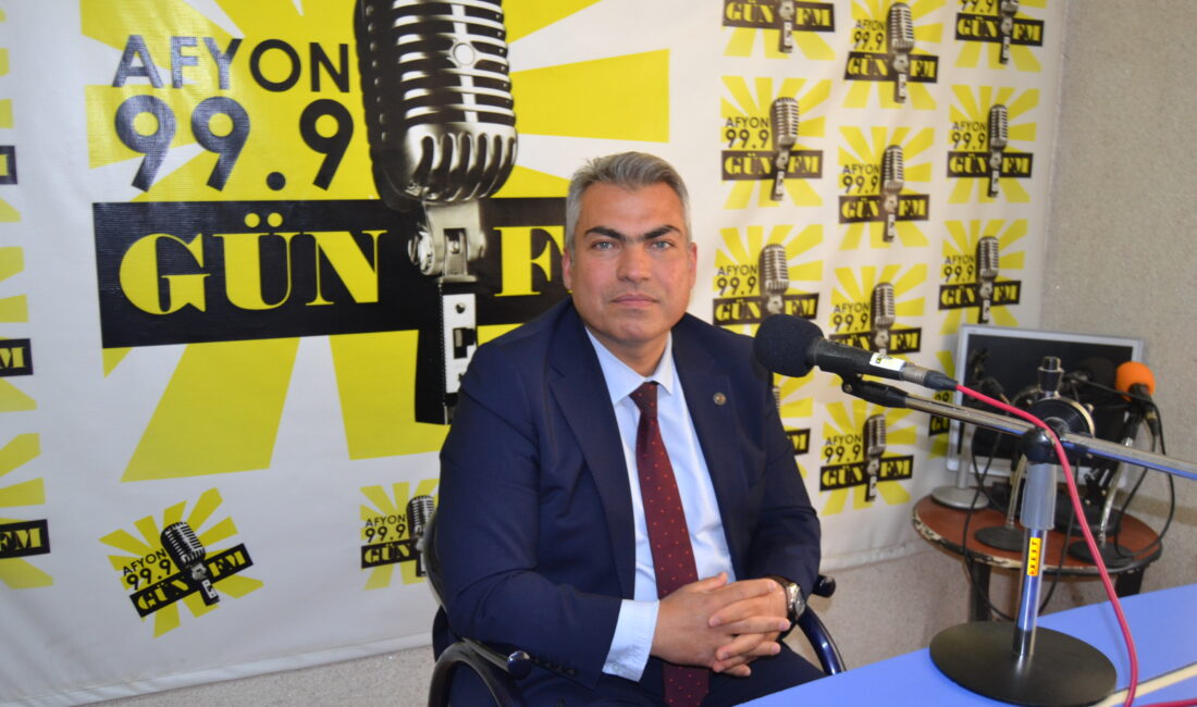 
Cumhurbaşkanlığı İletişim Başkanlığı Afyonkarahisar Bölge Müdürü Uğur Ülgen, Gün FM’de